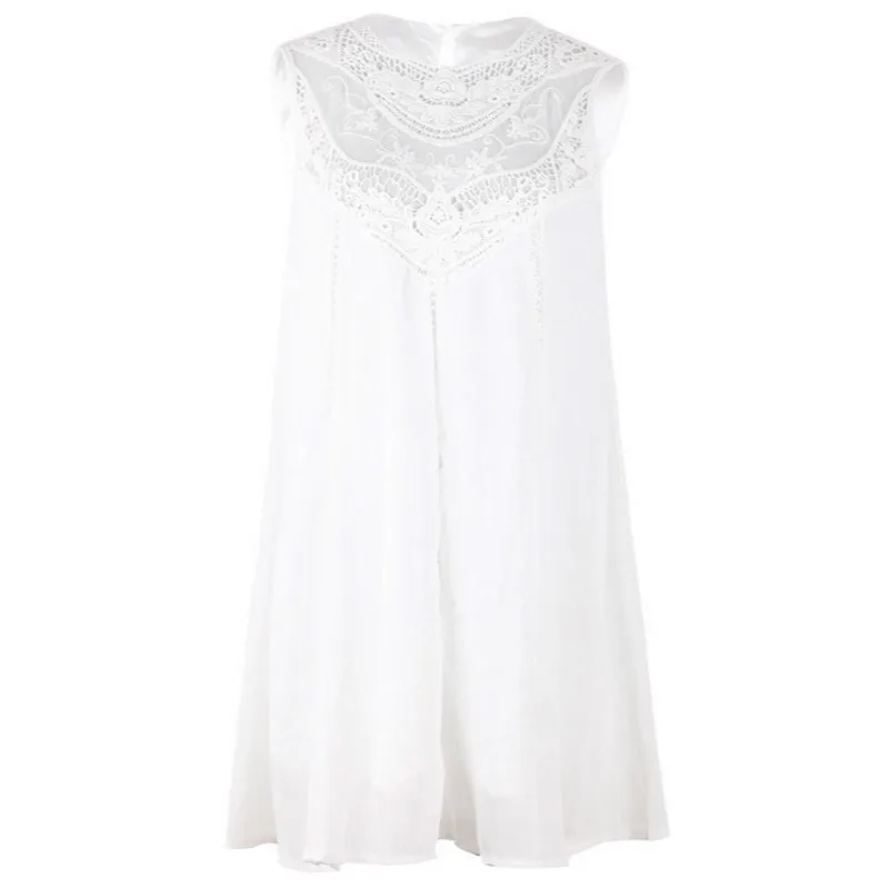 Женские летние 2018 белые кружевные мини платья для вечеринок сексуальные Клубные