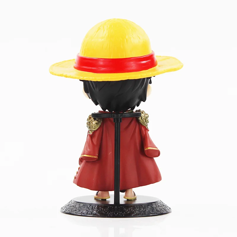15 см соломенная шляпа Пиратская Обезьяна D. Luffy украшение торта ПВХ экшн фигурка