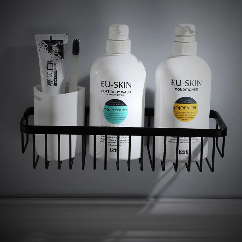 

Bathroom Shelf Qrganizer Snap Up Corner Shelf Caddy Bathroom Black Corner Shelf Shower Storage Wall Holder Shampoo Holder