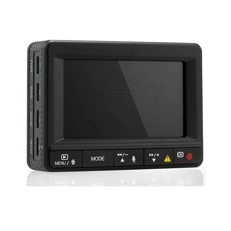 K1s Видеорегистраторы для автомобилей Ambarella a7la70 двойной Камера тире GPS проводной