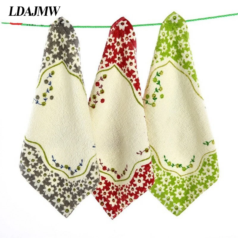 LDAJMW 3 шт. хлопковое многофункциональное полотенце с сильным всасыванием