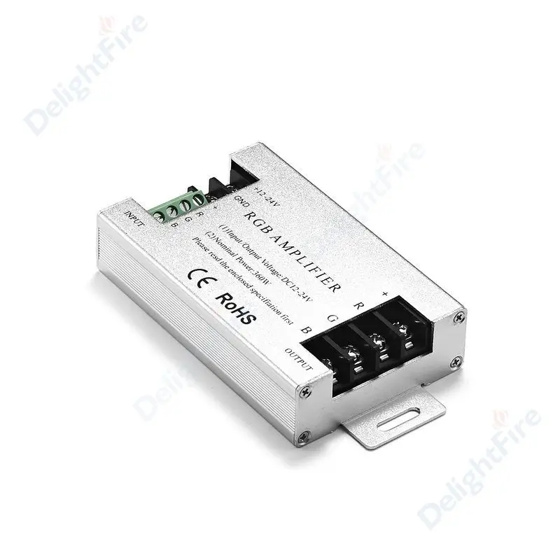30 шт. DC12V 24 V 30A RGB светодиодный Усилитель сигнала Wi Fi ретранслятор контроллер для SMD 3528 5050 RGB светодиодный жесткой полосы лампы освещения