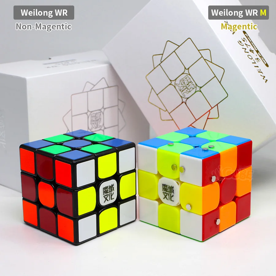 Moyu Weilong WR WRM магический скоростной куб 3x3x3 и магнитный куб Магическая головоломка для мальчиков, игрушки для детей