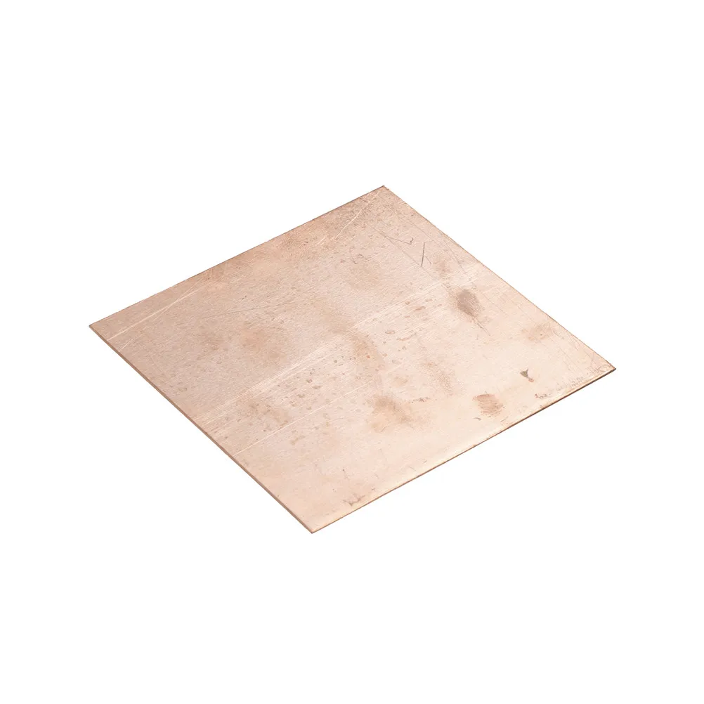 

1pcs 99.9% Copper Cu Metal Sheet Plate Nice Mechanical Behavior and Thermal Stability High Quality Tool Parts 100x100x0.8mm