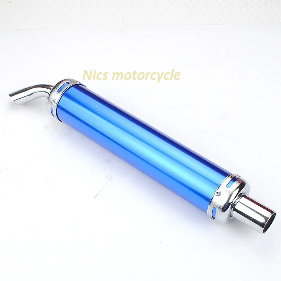 Универсальный выхлопной глушитель для мотоциклов гоночный питбайка GY6 выхлопная