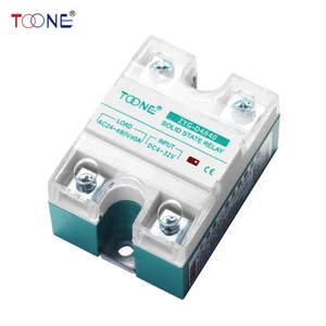 TOONE SSR Solid State Relay DC-AC SSR10DA/ZYG-D4810 SSR20DA/ZYG-D4820 SSR25DA/ZYG-D4825 SSR40DA/ZYG-D4840 Switch