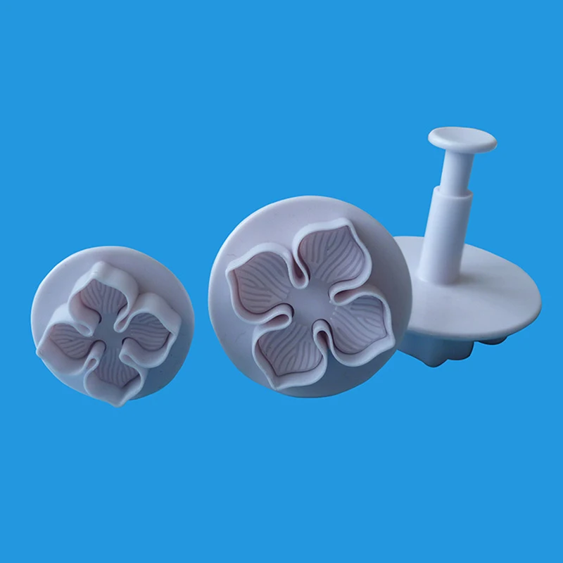 3 шт./компл. пищевая пластиковая Гортензия цветочные формы для печенья и