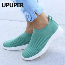 UPUPER/светильник; кроссовки; женская обувь для бега; женская обувь без шнуровки с дышащей сеткой; женская спортивная обувь; коллекция года; zapatillas mujer deportiva