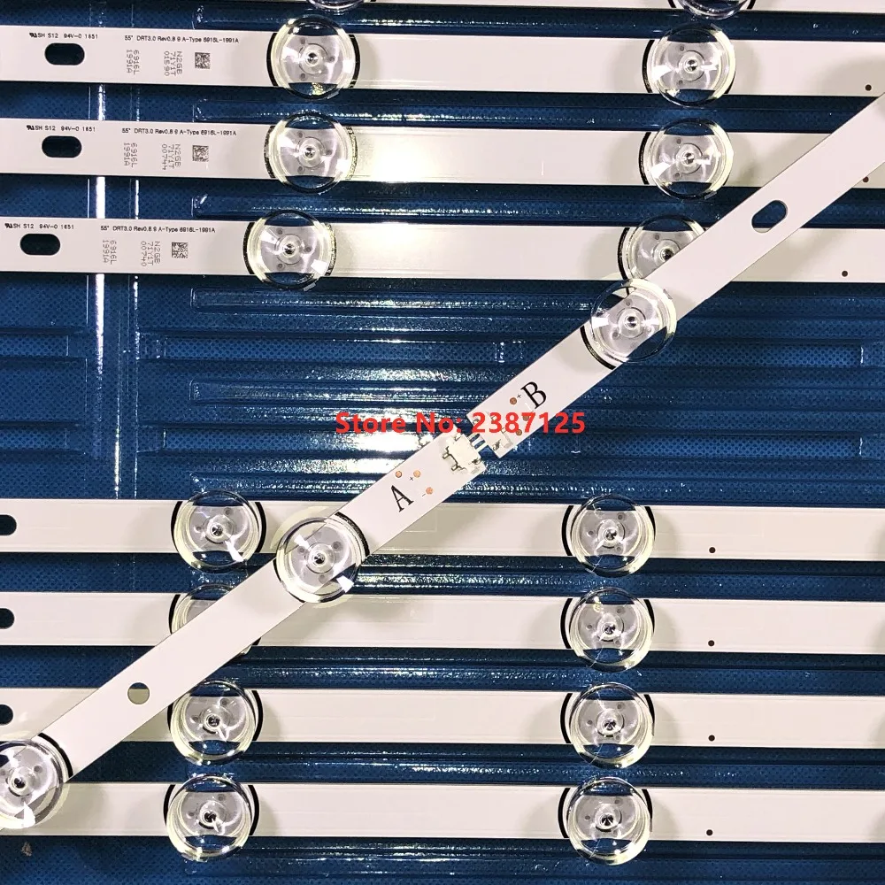 Новая Замена 55LB650V 55LB5900 светодиодный полосы для LG Innotek DRT 3,0 5"_ A/B Тип Rev01_140107 6916L 1833A 1834A 1989A 90a
