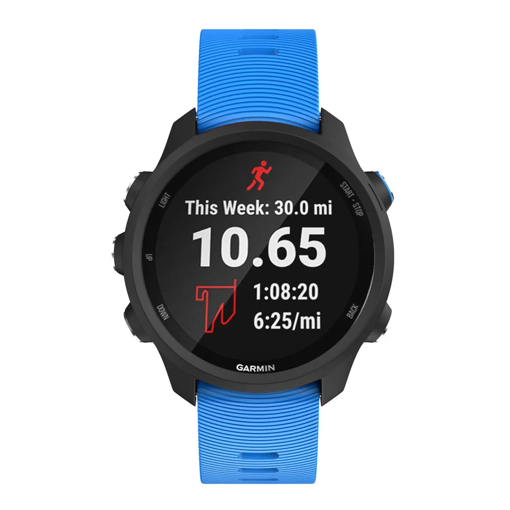 Цветной мягкий сменный силиконовый ремень для Garmin Forerunner 245 смарт-спортивный браслет для Garmin Forerunner 245 M ремешок для часов