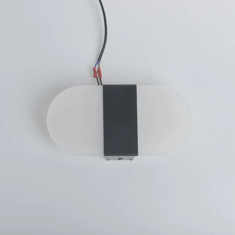 Светодио дный светодиодный округлый Белый настенный светильник 14*6 см кровать