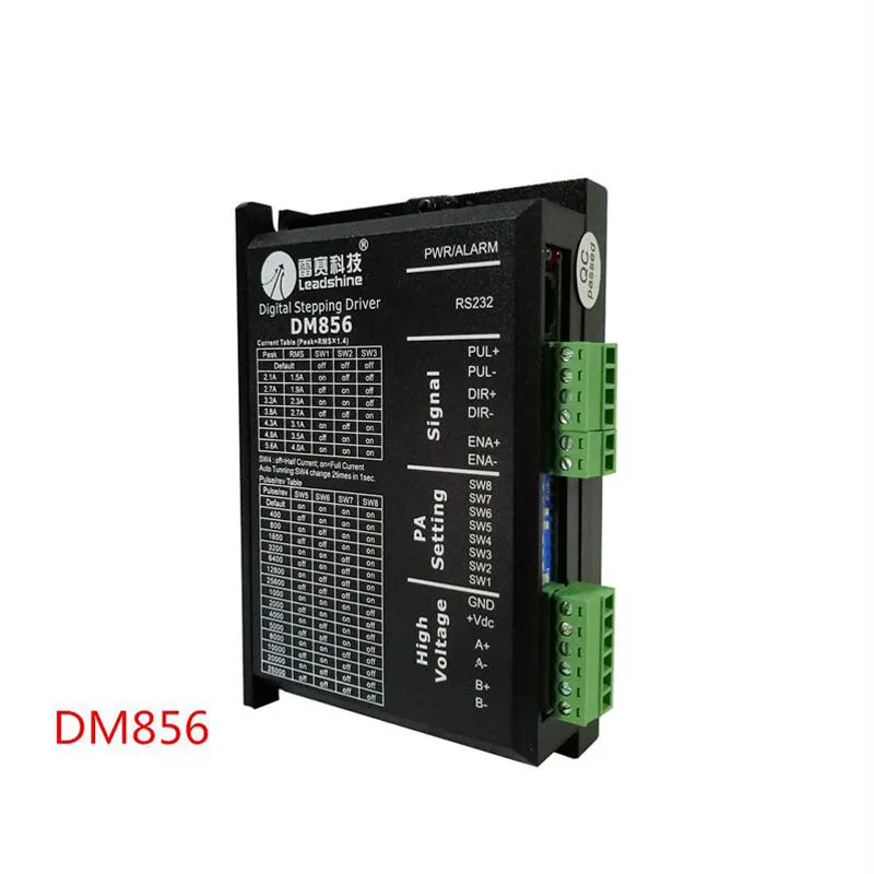 3 шт./лот Leadshine DM856 2 фазный цифровой Драйвер шагового двигателя 57/86 шаговый