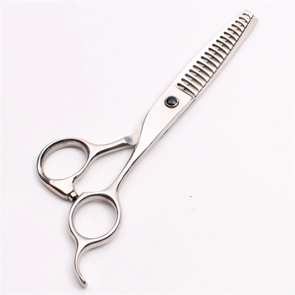 6.0&quot 17cm Engraving Logo Thinning Scissors 18 Teeth Haircuts Styling Tool Hairdressing Supplies Professional Hair C2004 | Красота и