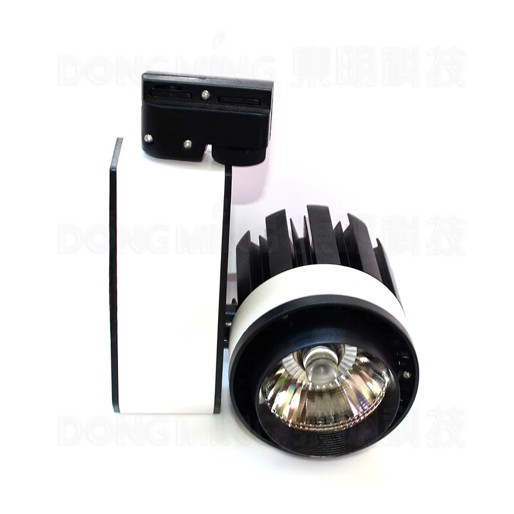 LED Rail Lighting 20 Вт COB Track Light черный добавить белый корпус светодиодные потолочные