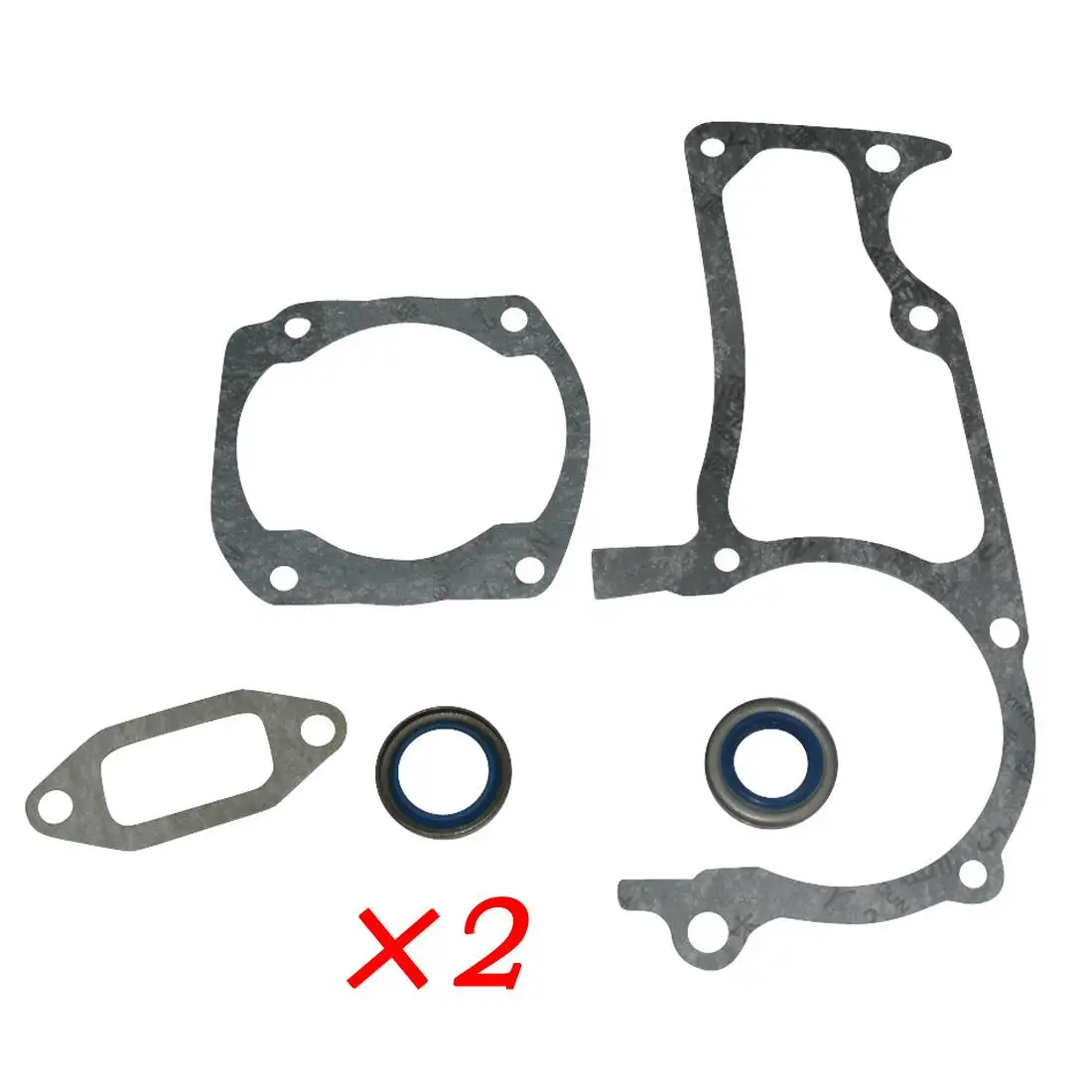 

2PCS Gasket Set Oil Seals Fit HUSQVARNA 375 365 362 for JONSERED 2065 2071 New