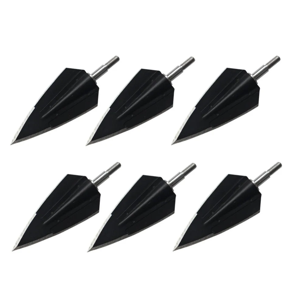 6 шт. железные наконечники для стрел с чёрным драконом 150 зерна|screw plate|tips painttips product