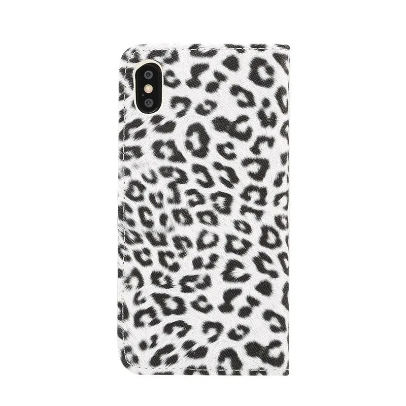 Леопардовый тисненый кошелек флип чехол для Apple iPhone XS Max XR X 6 6 S 7 8 Plus 5 5S SE чехол на чехлы кожаный силиконовый чехол-подставка
