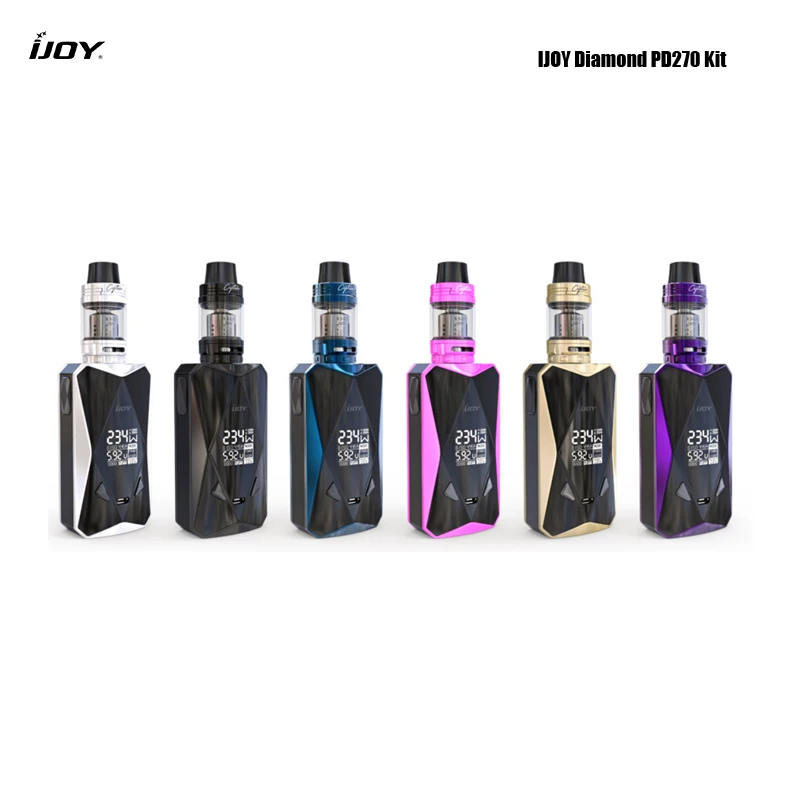Оригинальные электронные сигареты IJOY Diamond PD270 комплект поле Mod Starter Kit 6000 мАч