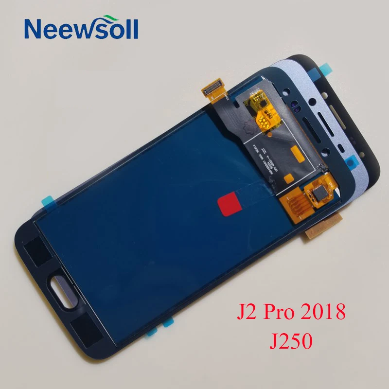Регулируемый для Samsung J2 Pro 2018 J250 LCD J250F J250H J250M ЖК дисплей и сенсорный датчик экрана в