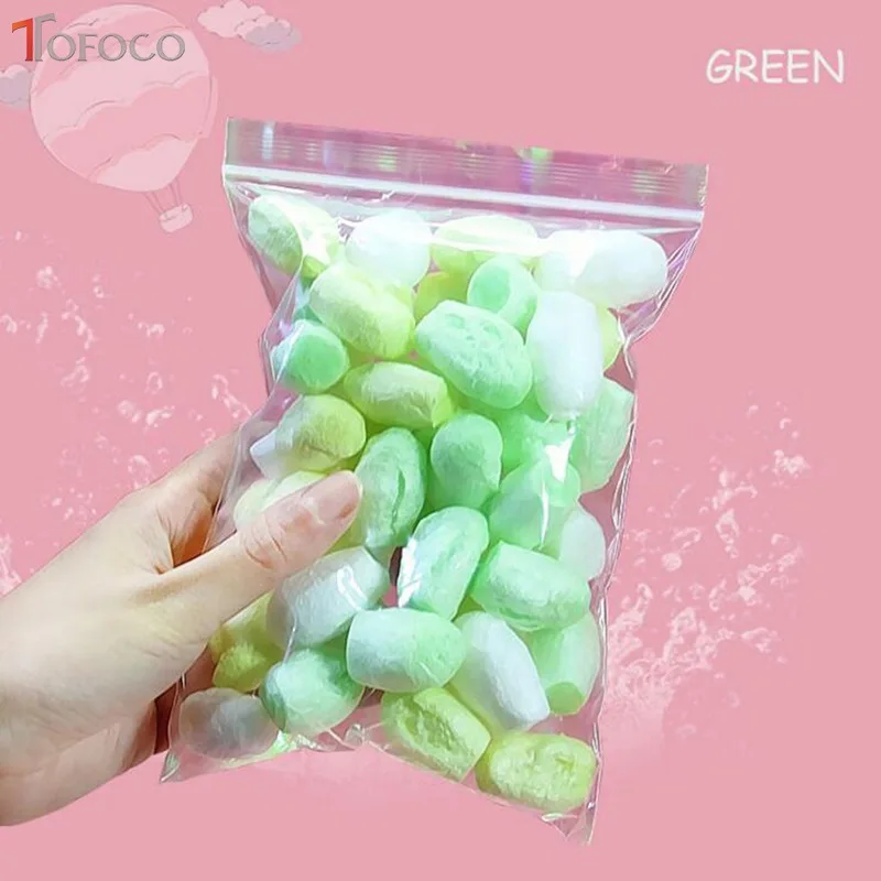 TOFOCO 15g Slime DIY аксессуары Игрушка Шелкопряд кокон слизь Lizhu наполнитель украшение