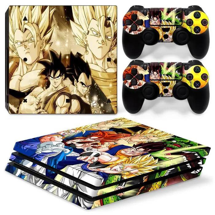 Наклейка кожи винил Пользовательская Настройка Стикеры для Sony PS4 Pro Dragon Ball - Цвет: TN-P4PRO-1402