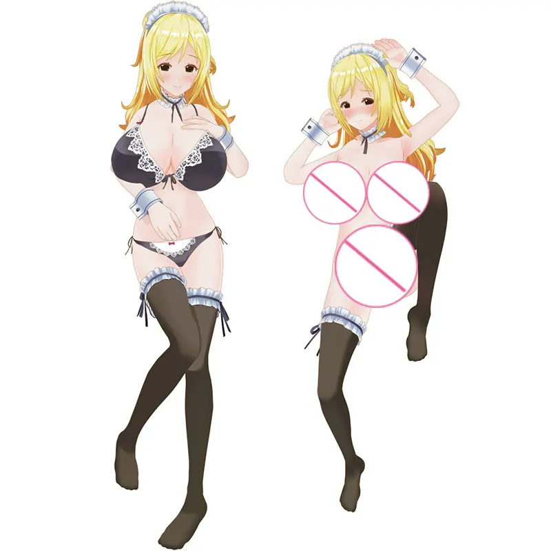Двусторонний принт молния на заказ полиэстер наволочка аниме Подушка «Dakimakura» чехол