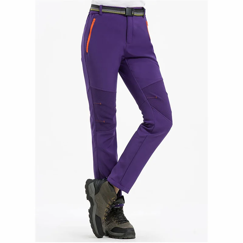 IEMUH Softshell брюки женские дышащие термо водонепроницаемые уличные спортивные