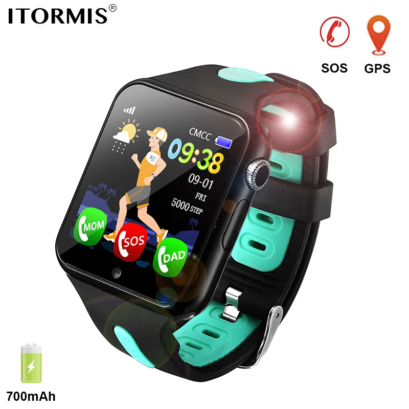 ITORMIS Детские умные часы GPS детские телефон для детей местоположение