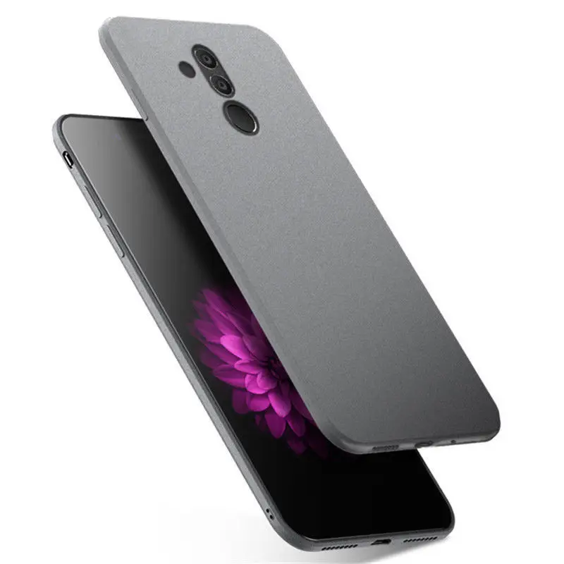 Роскошный ультра тонкий матовый Scrub чехол для телефона для huawei Коврики 20 Lite P20 Pro Песчаник узор Мягкая обложка для huawei Коврики 20 10 P30