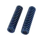 Пружина сжатия синего света 18x9x253550607080100125 мм 2 шт.