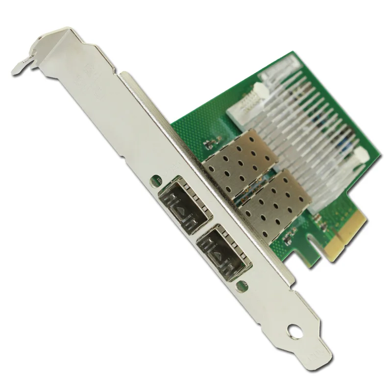 Winyao WYI350F2-SFP PCI Express X4 двухпортовый 1000 Мбит/с гигабитный Ethernet Lan Fiber сервер сетевой карты для I350-F2 Nic