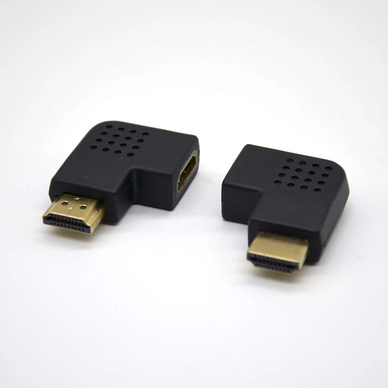 90 градусов HDMI муфта 1080 P соединитель мужчин и женщин M F удлинитель адаптер разъем