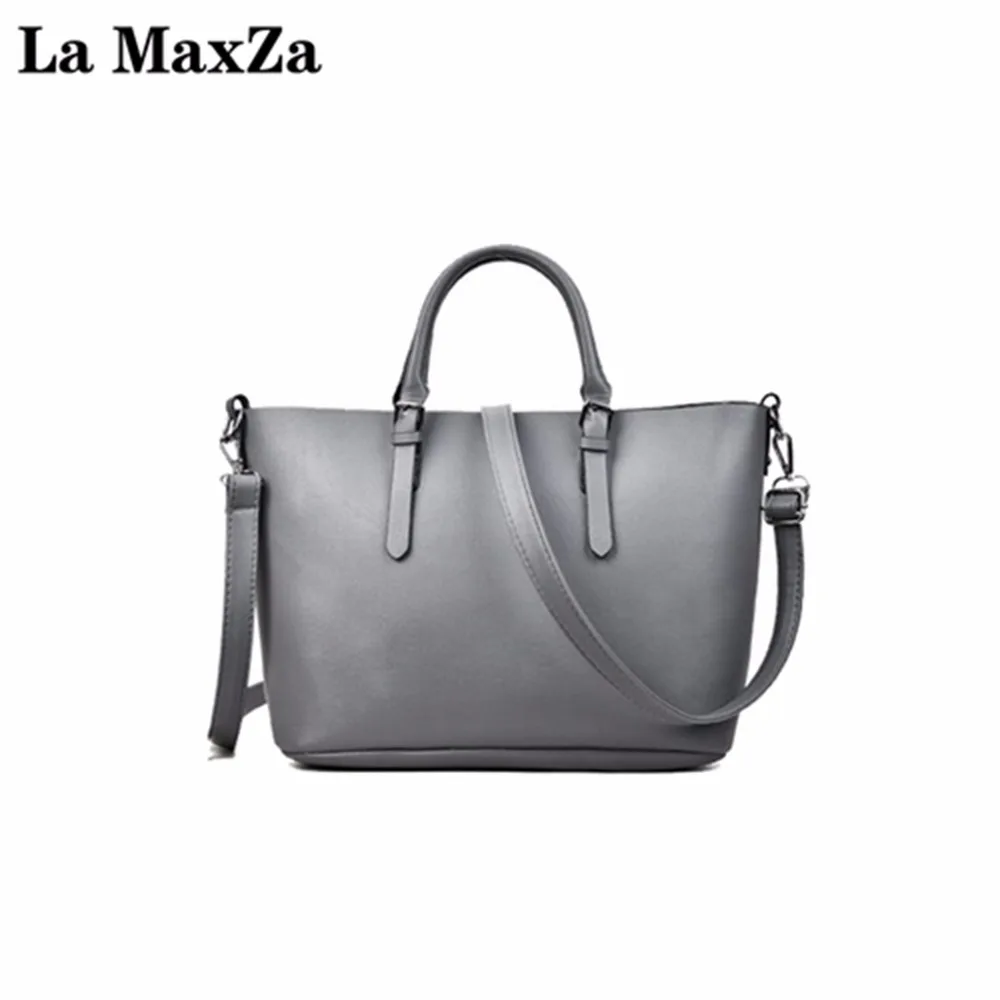 La MaxZa кожаный топ ручка Для женщин Сумочка Твердые дамы Lether сумка Повседневное