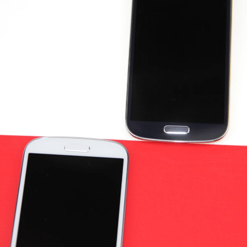 ЖК-дисплей с дигитайзером и сенсорным экраном в сборе совместим Samsung S4 mini рамкой