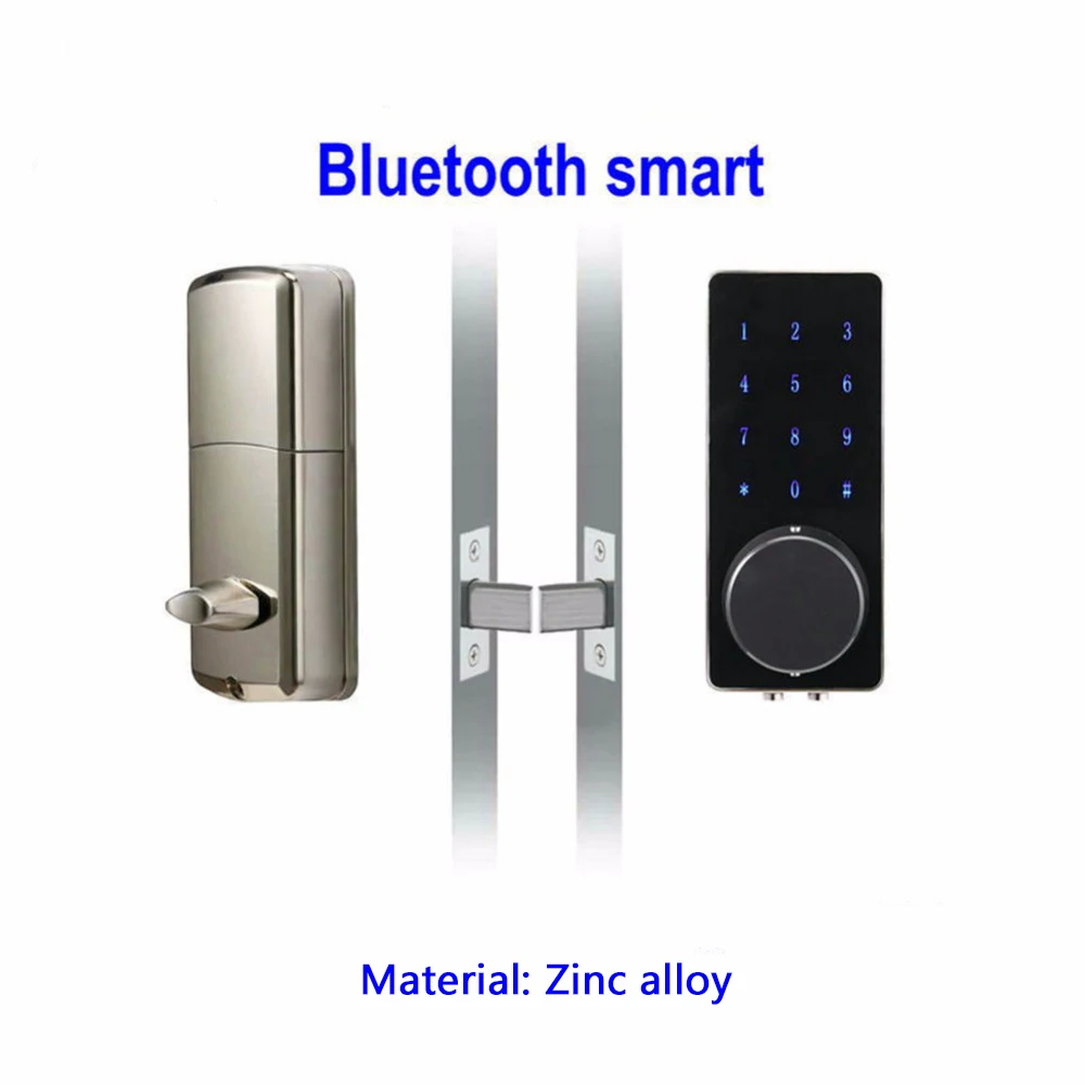 Мобильный Bluetooth-замок умный электронный цифровой дверной замок с дистанционной