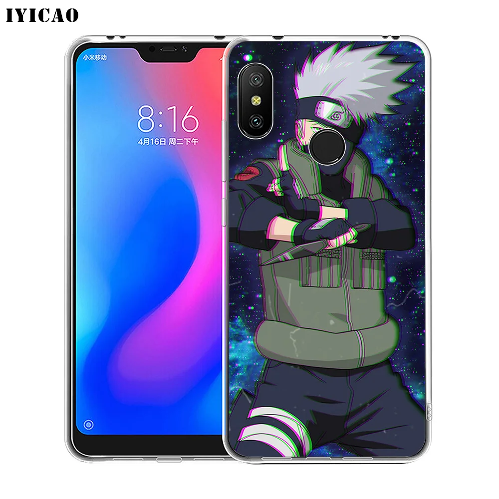 IYICAO Мягкий силиконовый чехол для телефона Наруто Какаши Xiaomi Redmi 4A 5A 6A Note 7 6 5 Pro Plus 4X