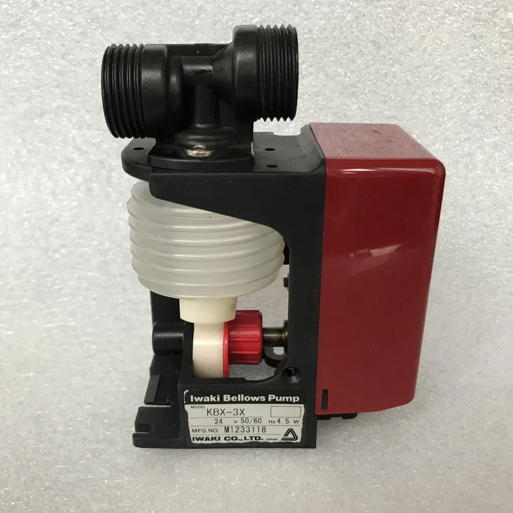 Б/у Оригинальный насос Iwaki Belows 24 в 4 5 Вт I013133 KBX 3Z для мини лодок Noritsu QSS 32 хорошее