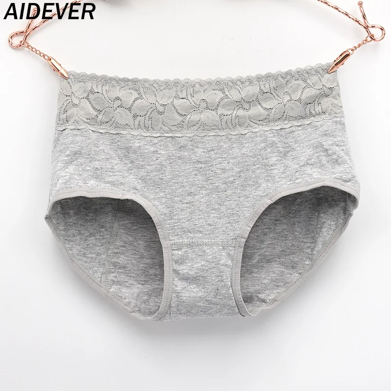 AIDEVER 3 шт. хлопок мягкие удобные герметичные менструальные трусики физиологические брюки женское нижнее белье период непромокаемые трусы