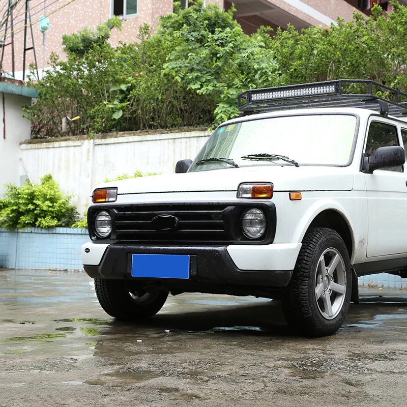 2 шт. защитная рамка для передних фар LADA NIVA|Хромирование| |