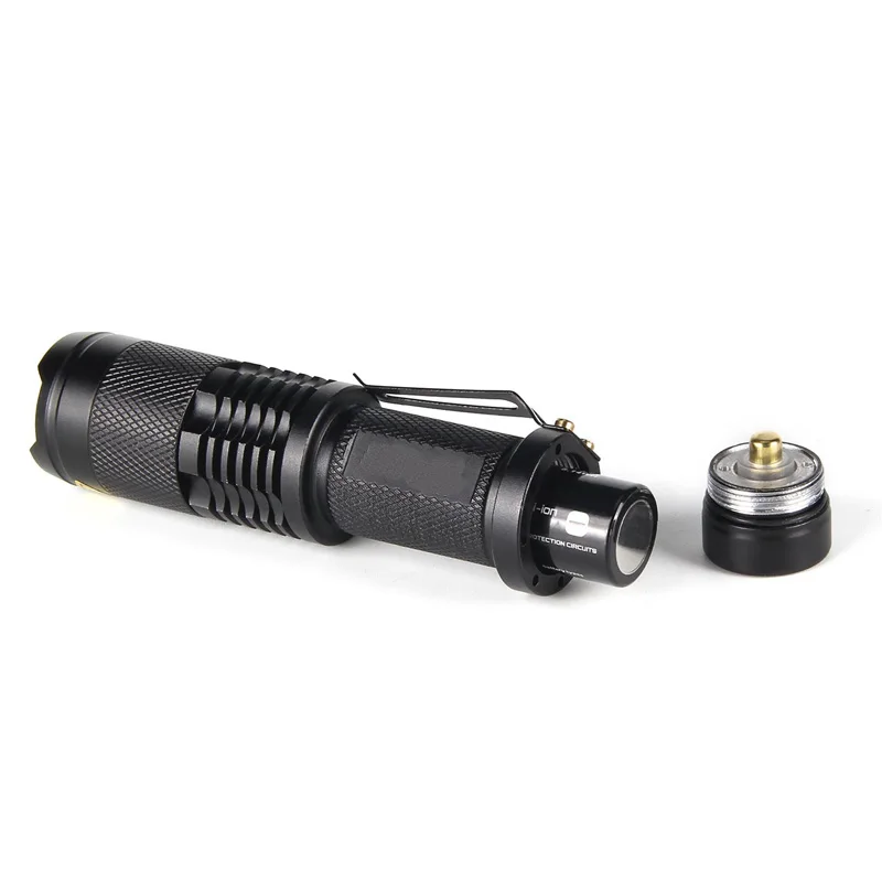6000 люмен Cree xm l2 мощный светодиодный фонарик Тактический с батареей 18650|powerful led