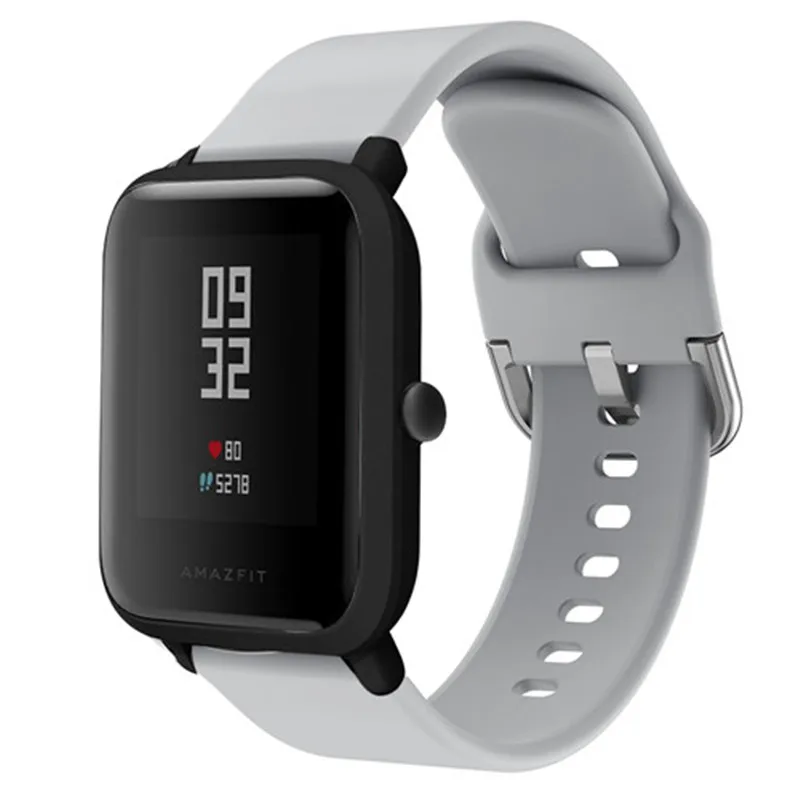Силиконовый ремешок для Xiaomi Huami Amazfit Bip BIT Lite Youth 50 шт.|Смарт-аксессуары| |