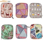 Пустые крючки для вязания KOKNIT, сумка-Органайзер на молнии для хранения спиц, вязальные инструменты без крючков и аксессуаров