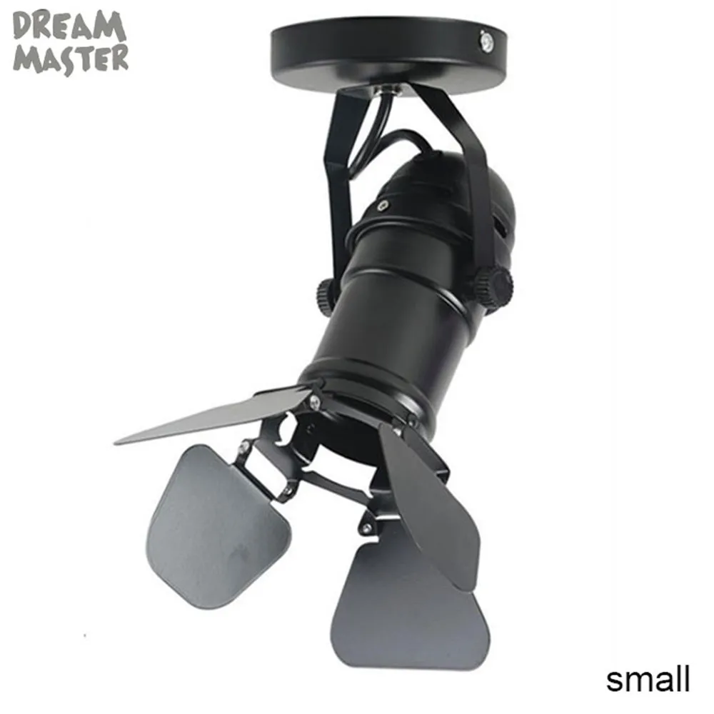 $14.99 Industrial barn Door Vintage Ceiling Lights Theater Stage LED lighting lamp loft antique Store Shop led Ceiling Lamp luminaria