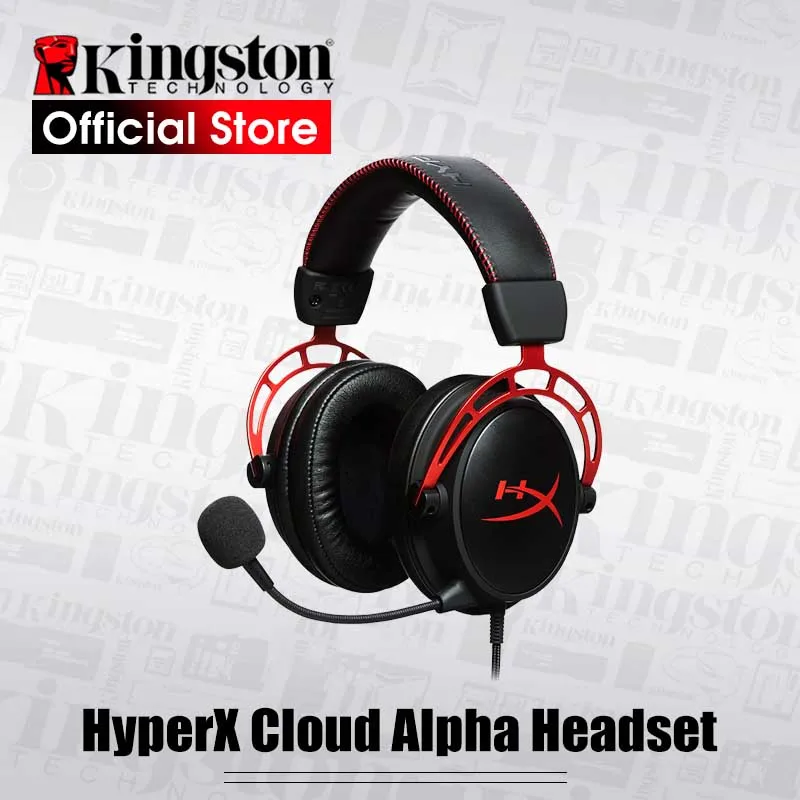 

Kingston HyperX Cloud Alpha Limited Edition E-sports headset With a microphone Gaming Headset For PC PS4 Xbox Mobile