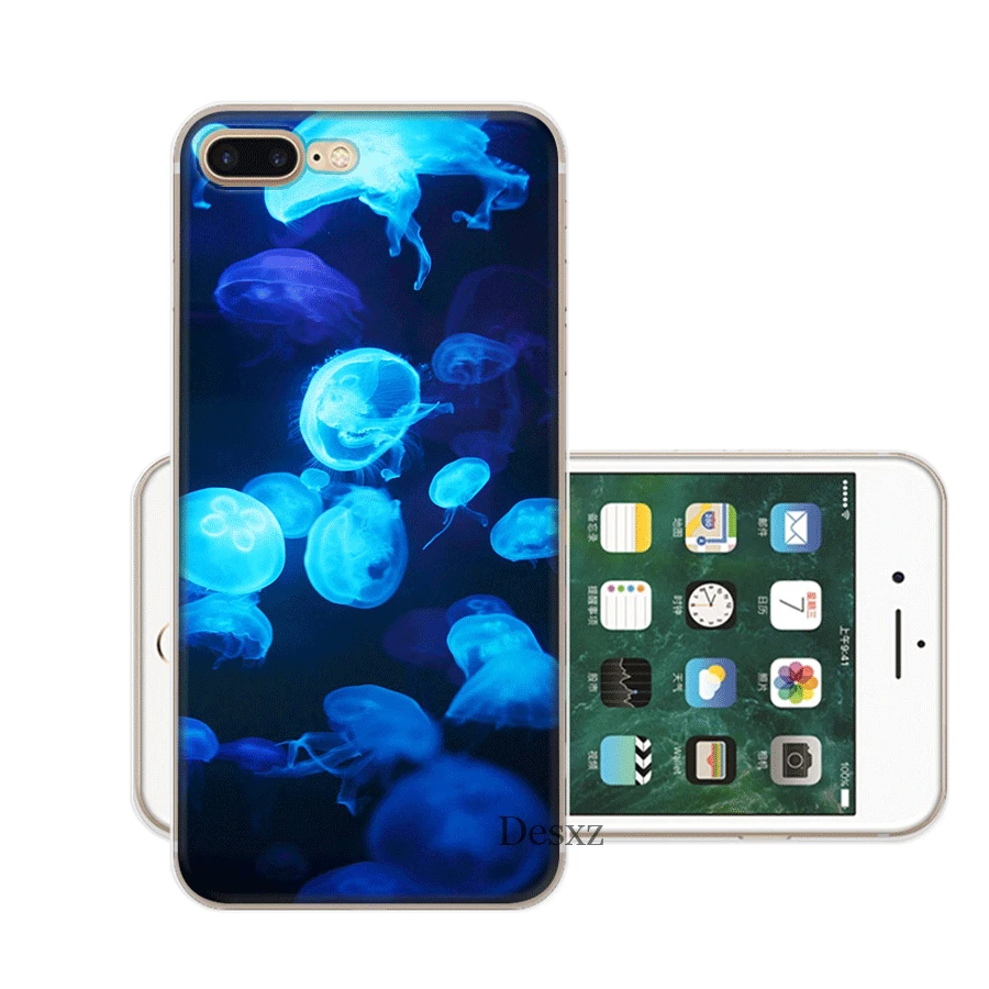 Mobile Phone Case Hard Cover for iPhone 11 Pro X XR XS Max 6 6s 7 8 Plus 5 5s SE Cartoon Dolphin | Мобильные телефоны и