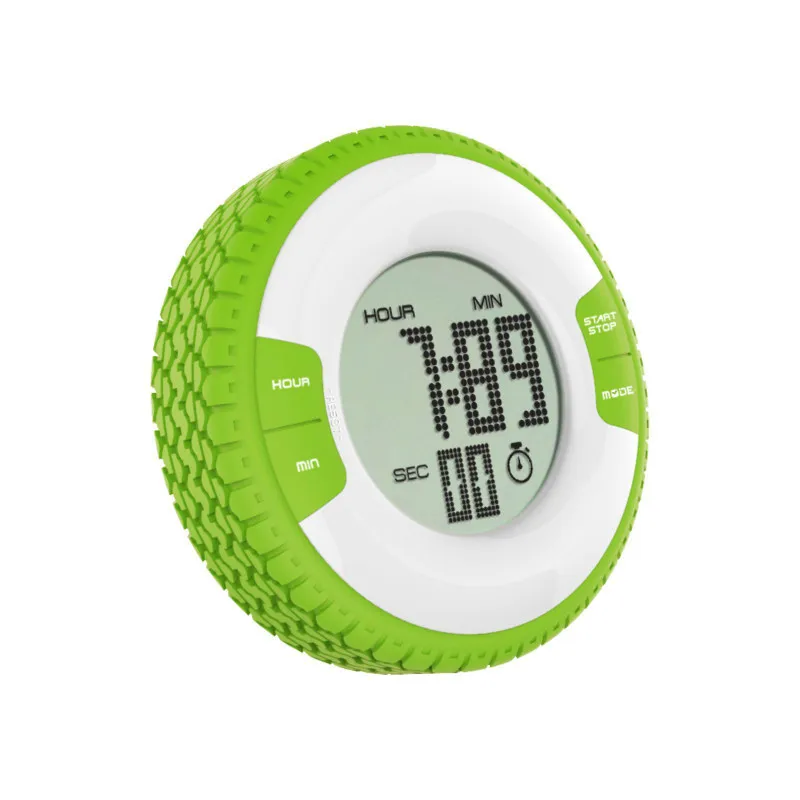 Tire Timer Alarm Clock Digital Display Circular Electronic | Дом и сад