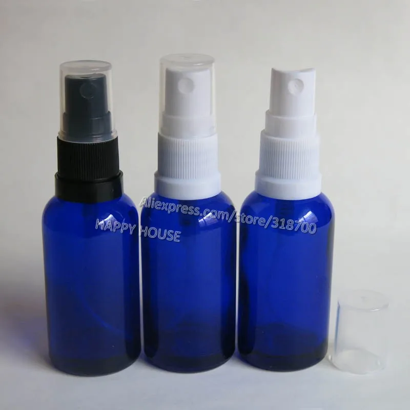 360x30 мл кобальтовый синий стеклянный масляный распылитель с черно белым