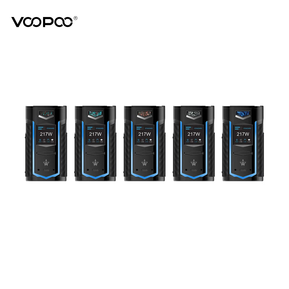VOOPOO X217 бокс мод 217 Вт вейп Мод US GENE чип питается от 18650 20700 21700 батареи электронные