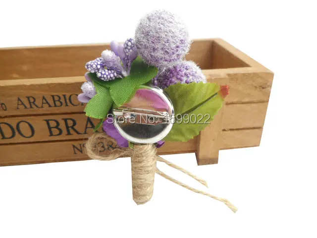 Свадебная бутоньерка с цветами 4 шт./лот брошь цвета слоновой кости для жениха