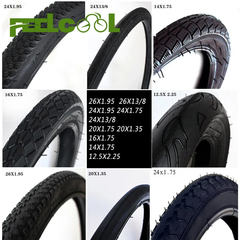 Шина для горного велосипеда 12 дюймов горный велосипед 1/2x2 1/4 велосипедные